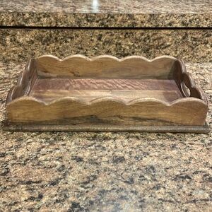 wood table tray